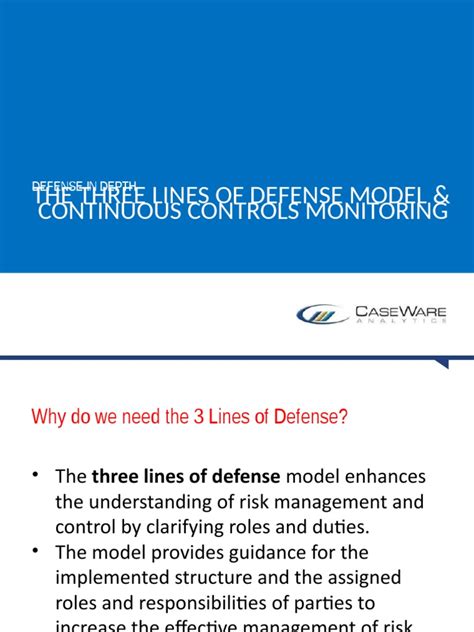3-Lines of Defence IIA | PDF | Internal Control | Internal Audit
