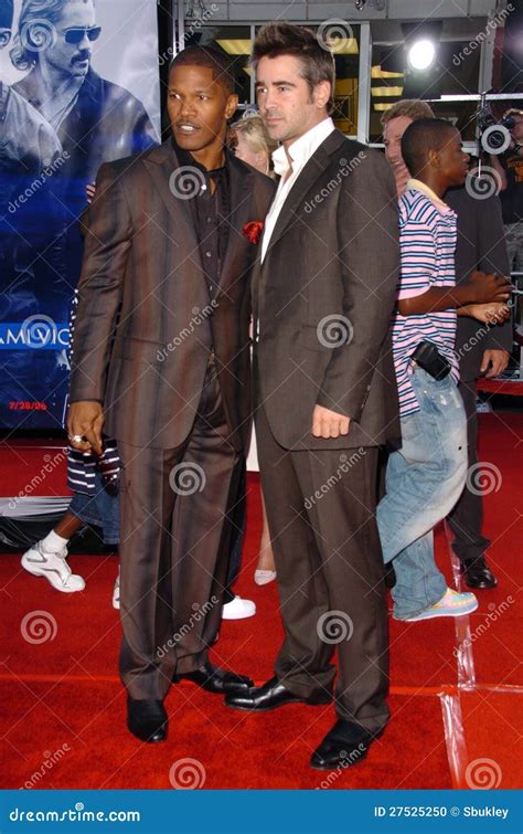 Jamie Foxx,Colin Farrell editorial image. Image of foxx - 27525250