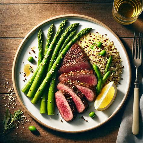 Delicious Quinoa Bowl with Steak & Asparagus - True Form Life