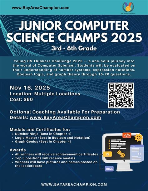 Junior Computer Science Champs, Ohlone College Fremont, Califonia, 16 ...