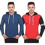 Buy SHAUN Men's Cotton Full Sleeve T-Shirt (134MTS1_W38_Multi-Colored ...