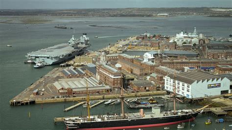 Portsmouth Royal Navy base buildings to be demolished - BBC News