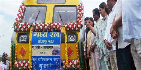 Railways inaugurates Ashti-Ahmednagar broad gauge line