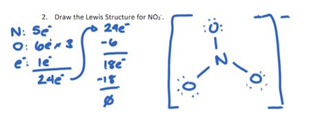 No3 Lewis Structure
