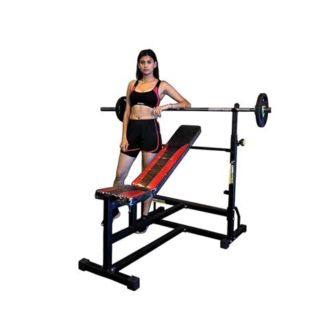 GAMMA FITNESS MB-125 Multi Adjustable Incline/Flat/Decline Home Gym Be ...