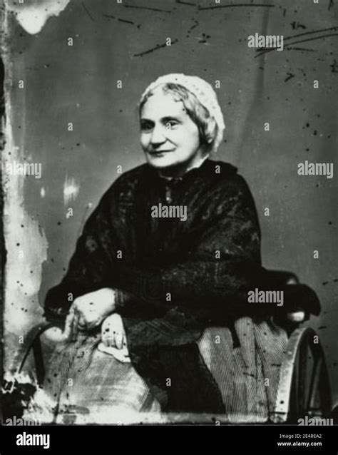 Mary Anna Randolph Custis Lee, wife of Gen. Robert E. Lee Stock Photo ...