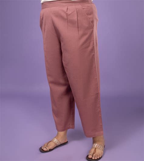 Plus Size Pant | 2XL - 8XL | 100% Cotton | Dusty Rose – Sizeupp