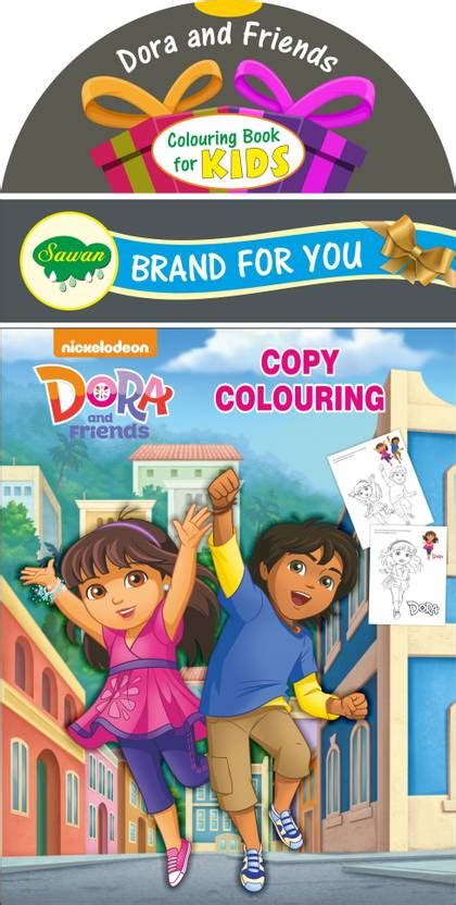 Dora And Friends Copy Colouring | Colouring Books By Sawan: Buy Dora ...