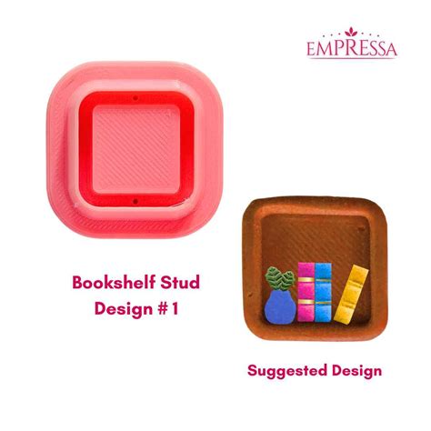 Bookshelf Stud #1 Square - Cutter | Empressa