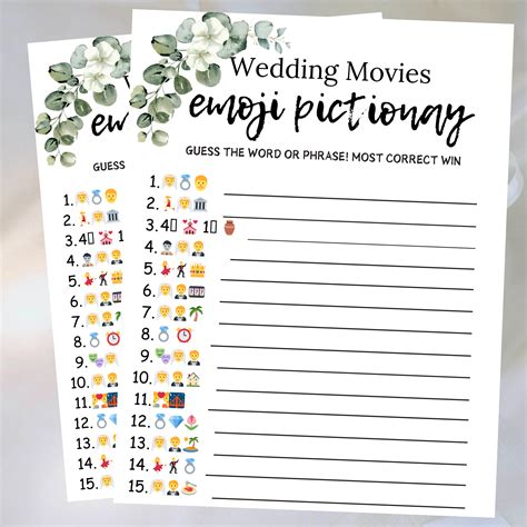 Wedding emoji pictionary 60 photos - Astyledwedding.com