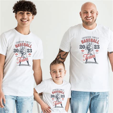 Matching Father Son Shirts, Custom Father Son Baseball Matching Shirts ...