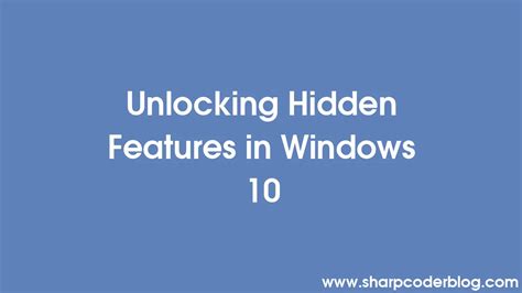 Image result for How to Access Hidden Features in Control Panel