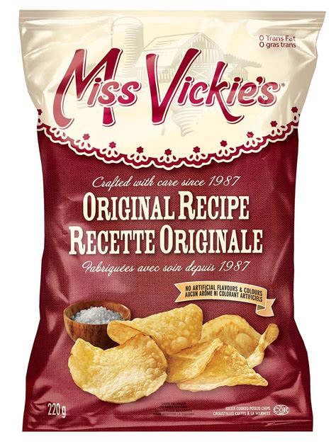 Miss Vickies Original Kettle Cooked Chips, 220g/7.8oz {Imported from ...
