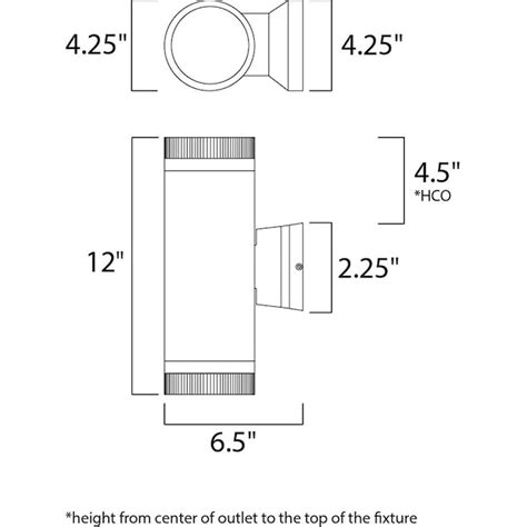 Maxim Lighting Lightray 2 -Light 12-in H Brushed Steel Hardwired ...