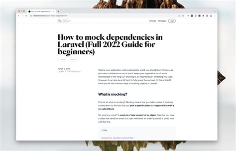 Website Redesign | RJS