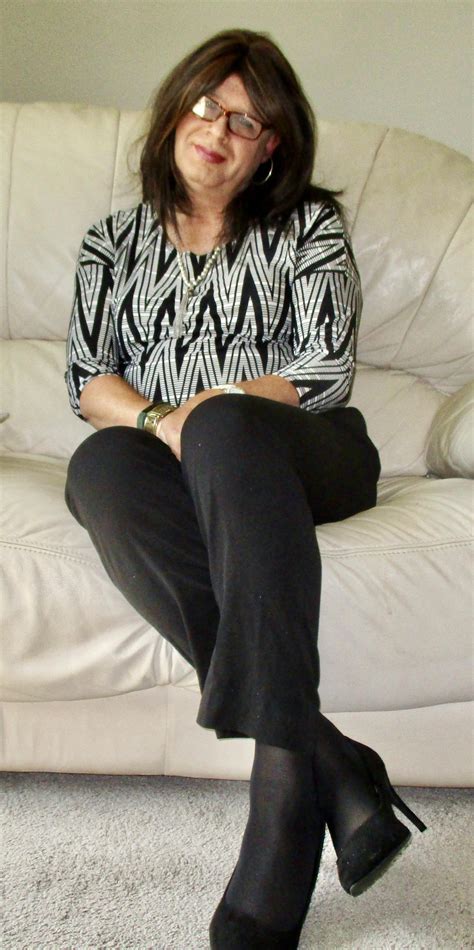 Black Tuesday. A potential work from home outfit? : r/crossdressed50