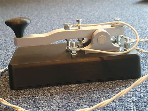 3D printed Morse key : r/morse
