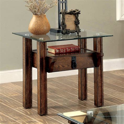 Wood Side Table Living Room at Lynne Griffin blog