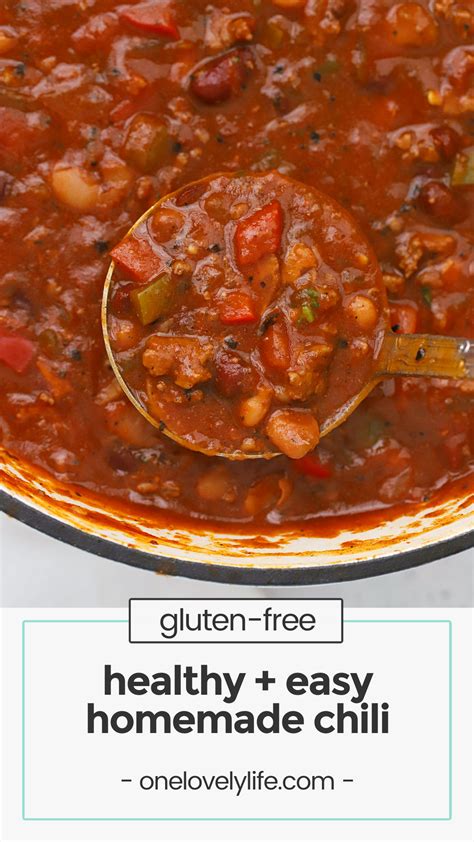 Easy Gluten-Free Chili Recipe (With Beef OR Turkey!)