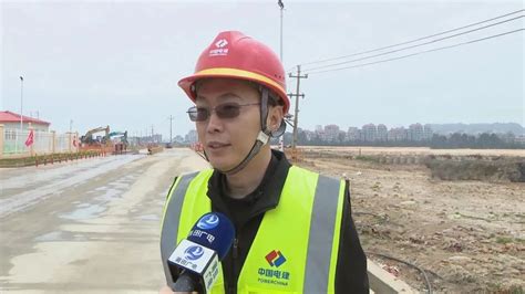 中国水利水电第十四工程局有限公司 基础设施 上新闻啦！莆田项目部接受电视台采访