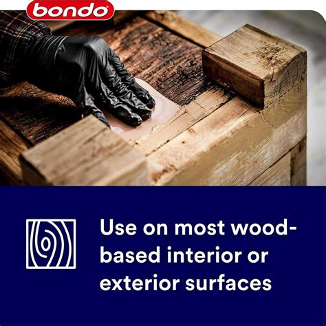 Bondo Wood Filler - Shop Hardware Tools for Work and Home