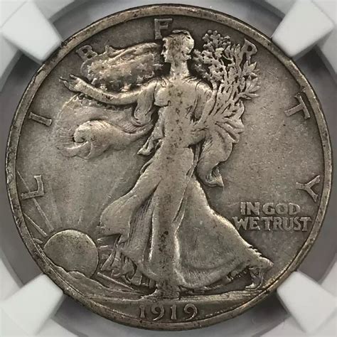 1919-S Walking Liberty Half Dollar NGC VF-20 - Old Pueblo Coin