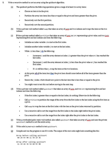 Image result for Sort Array Using Recursion