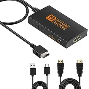 ZUKVYE PS2 to HDMI Converter Adapter for HDTV HDMI Monitor Compatible ...