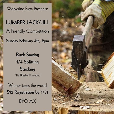 Lumber Jack/Jill Competition, 316 Willow St Fort Collins, CO, United ...