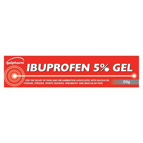 Ibuprofen 5% and 10% Gel - Evermore