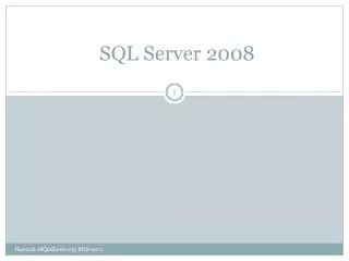 Image result for SQL Server 2008 All Topics