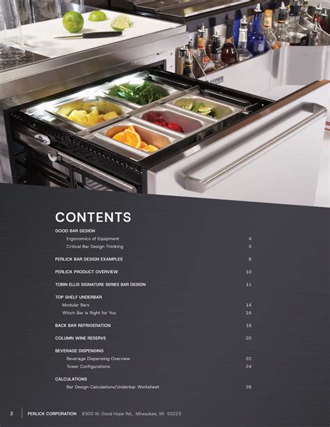 Bar Design Guide 2025