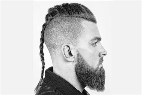 Long on Top Shaved Sides Men’s Hairstyles - Stylish Barber Shop Inc