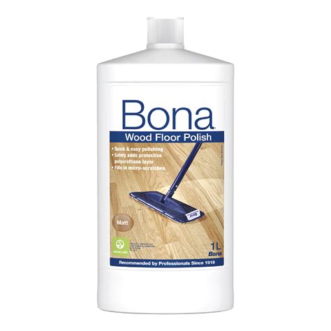 Bona Wood Floor Polish – Matt 1L – Floor Design