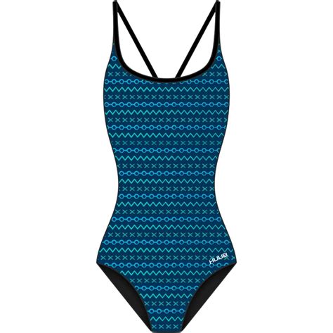 2025 Huub Womens Indie Swim Costume COSINDI - Blue / Green - Swimming ...
