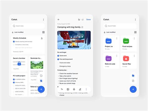 Image result for Android-App Notes Page Design Comment