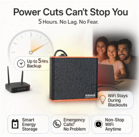 Admexe Mini UPS and Power Bank in Powerbank | Admexe