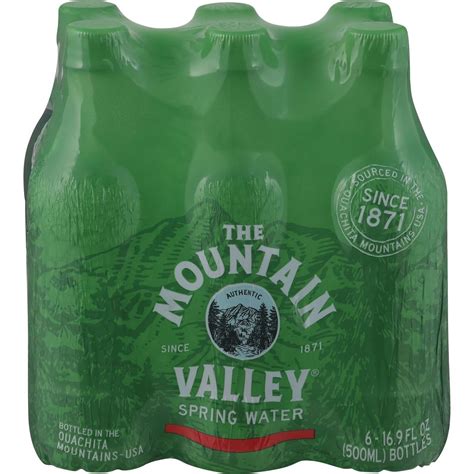 Mountain Valley Spring Water 6 pk Bottles - Shop Water at H-E-B