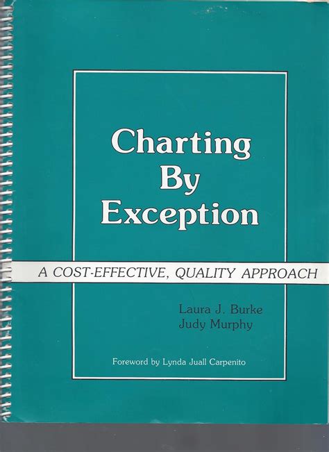 Charting by Exception: A Cost-Effective, Quality Approach (Wiley ...