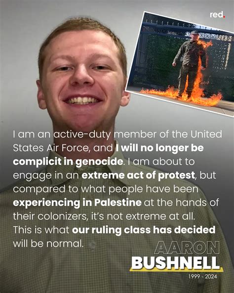 Aaron Bushnell: Hero Remembered - CrossFireArarbia