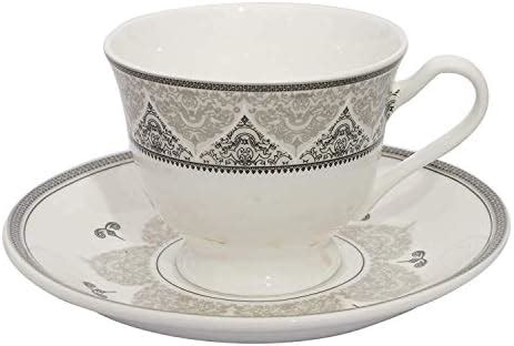 SIMRAN HANDICRAFTS Ivook Tableware Serving Bone China Dotted Tea Coffee ...