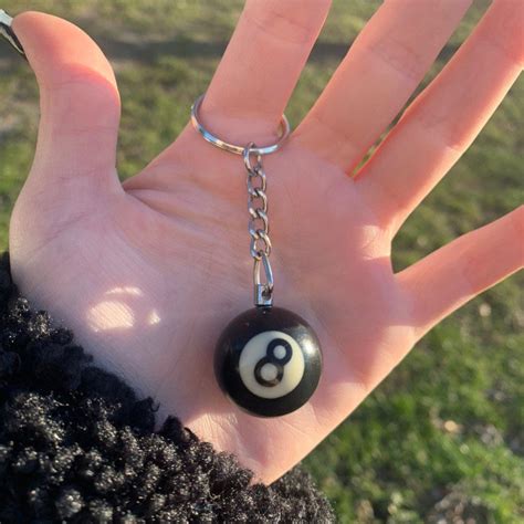 Image result for Eight Ball Keychain