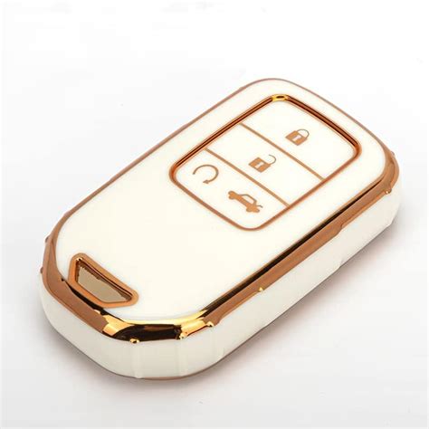 SHOPONE TPU Smart Key Cover Compatible with Honda City (White) : Amazon ...