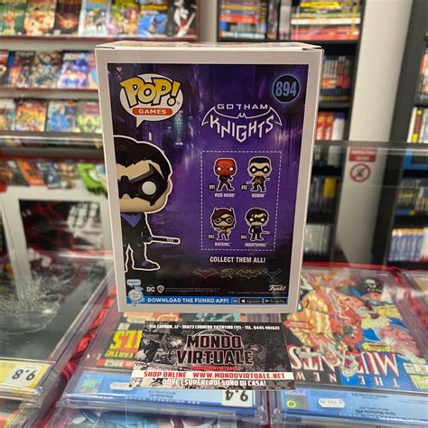 Funko Pop 894 Nightwing – Gotham Knights – Dc Universe – MONDO VIRTUALE