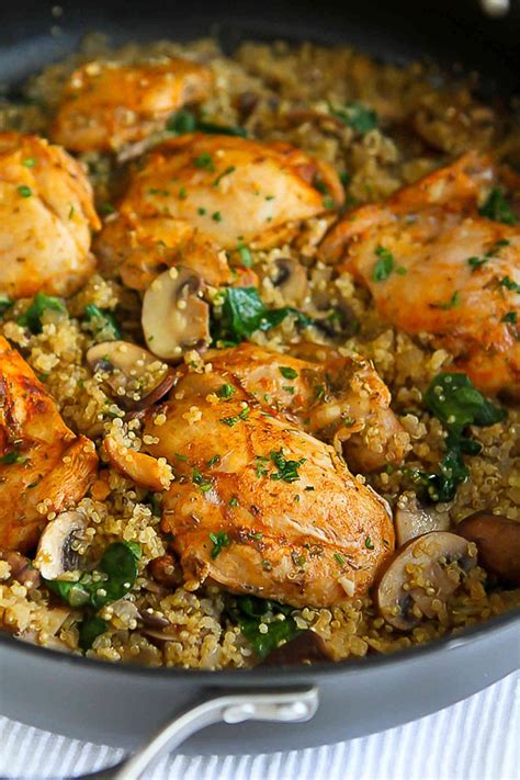 Quinoa With Chicken at Darcy Bromley blog