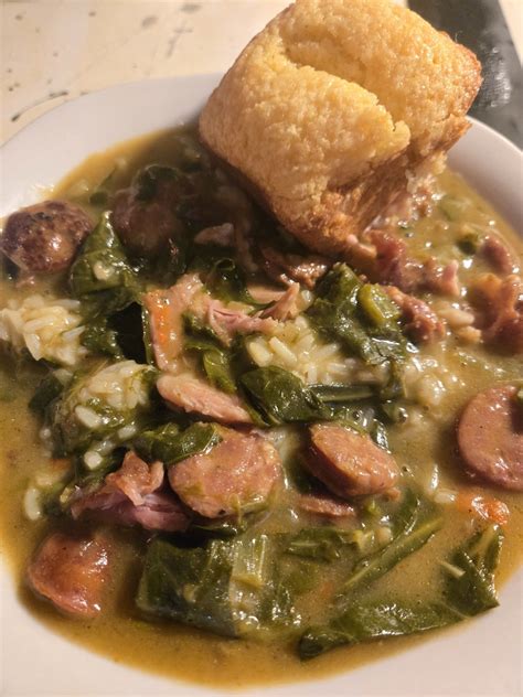 Gumbo Collard Greens with Shrimp Recipe