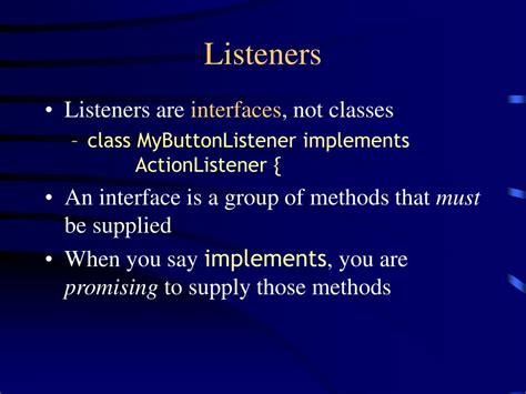 Listeners in Java 的图像结果