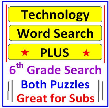 Technology Word Search Printable 的图像结果