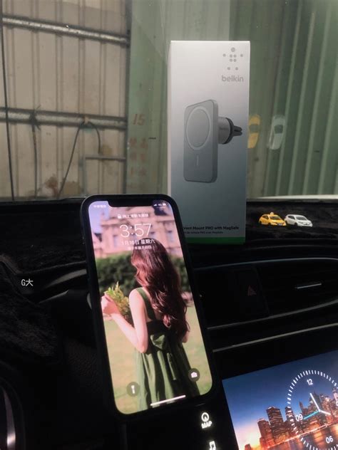 Belkin Car with MagSafe x iPhone 12手機車架，穩如泰山！ - Mobile01