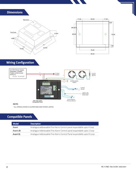 Ravel Fire Alarm Systems - RE-717MC Ravel Control Module Ul Listed ...